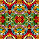 Swimming With Rabbits (#3 In The Abstraction Series)