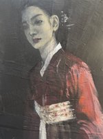 Echo of a Red Hanbok