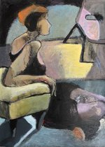 Empty Pink Chair